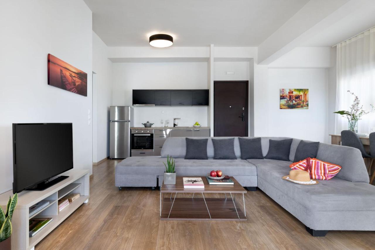 Thisean Modern Suites By Athens Stay Exteriör bild